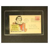 US Stamps #736 Hand Drawn Hand Painted First