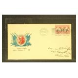 US Stamps #703 on First Day Cover, with Yorktown,