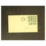 US Stamps #622 First Day Cover to Washington DC