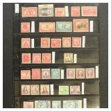 US Stamps Mint and Used on Vario Page CV $120.95