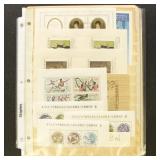 Worldwide Stamps 64 Souvenir Sheets, mix of Mint &
