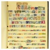 Worldwide Stamps on pages, includes Switzerland, S