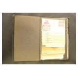 US Stamps accumulation in dealer cards, pages, a f