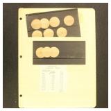 US Stamps Virginia Revenue Embossed Paper cuts plu