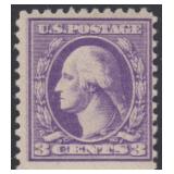US Stamps #530a Mint NH Double Impression, small i