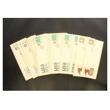 US Stamps Hundreds of 1970s First Day Covers in La
