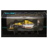 Williams Renault FW13 with driver figure Tierry Bo