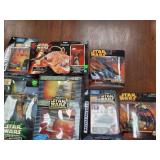 Star Wars Toys in original packaging in mixed cond