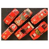 Model Racecars 1:43 Scale, 6 different