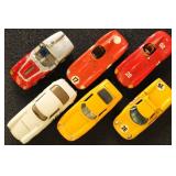 Model Racecars 1:43 Scale, 6 different