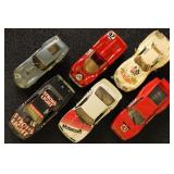 Model Racecars 1:43 Scale, 6 different