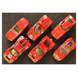 Model Racecars 1:43 Scale, 6 different