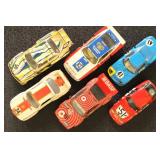 Model Racecars 1:43 Scale, 6 different