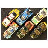 Model Racecars 1:43 Scale, 6 different