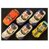 Model Racecars 1:43 Scale, 6 different