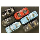 Model Racecars 1:43 Scale, 6 different