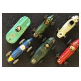 Model Racecars 1:43 Scale, 6 different