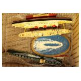 Ships & Boats Models group of mostly US Navy & mil