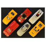 Model Racecars 1:43 Scale, 6 different
