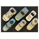 Model Racecars 1:43 Scale, 6 different