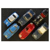 Model Racecars 1:43 Scale, 6 different