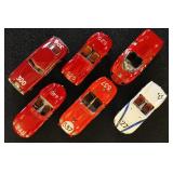 Model Racecars 1:43 Scale, 6 different