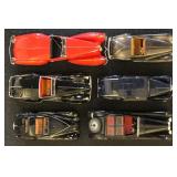 Classic Model Cars 1:43 Scale, 6 different antique