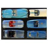 Classic Model Cars 1:43 Scale, 6 different antique