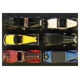 Classic Model Cars 1:43 Scale, 6 different antique