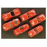Model Racecars 1:43 Scale, 6 different