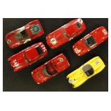 Model Racecars 1:43 Scale, 6 different