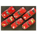 Model Racecars 1:43 Scale, 6 different