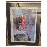 Artwork Race Related Print Signed & Numbered with