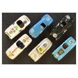 Model Racecars 1:43 Scale, 6 different