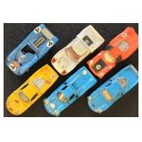 Model Racecars 1:43 Scale, 6 different