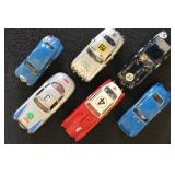 Model Racecars 1:43 Scale, 6 different