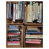 Racing, Military & other Books, mostly hardbacks,