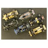 Formula 1 Model Racecars 1:43 Scale, 6 different
