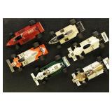 Formula 1 Model Racecars 1:43 Scale, 6 different