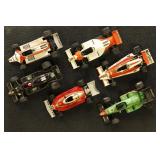 Formula 1 Model Racecars 1:43 Scale, 6 different