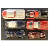 Classic Model Cars 1:43 Scale, 6 different antique