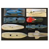 Land Speed Record Racecars of Various Scales, 8 Di