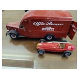 Model Racecar Transport with Car 1:43 Scale