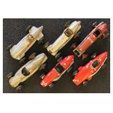 Model Racecars 1:43 Scale, 6 different
