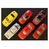 Model Racecars 1:43 Scale, 6 different