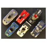 Model Racecars 1:43 Scale, 6 different