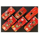 Model Racecars 1:43 Scale, 6 different