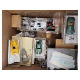 Incomplete or unfinished 1:43 Models plus loose pi