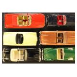 Model Racecars 1:43 Scale, 6 different