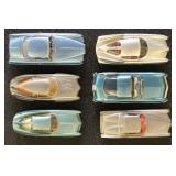 Model Racecars 1:43 Scale, 6 different